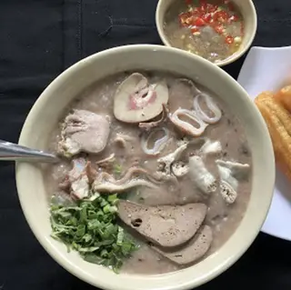 Hình ảnh Cháo lòng gan