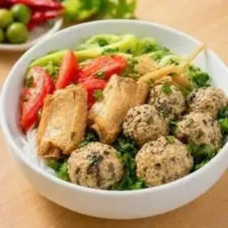 Hình ảnh Mì trộn sườn