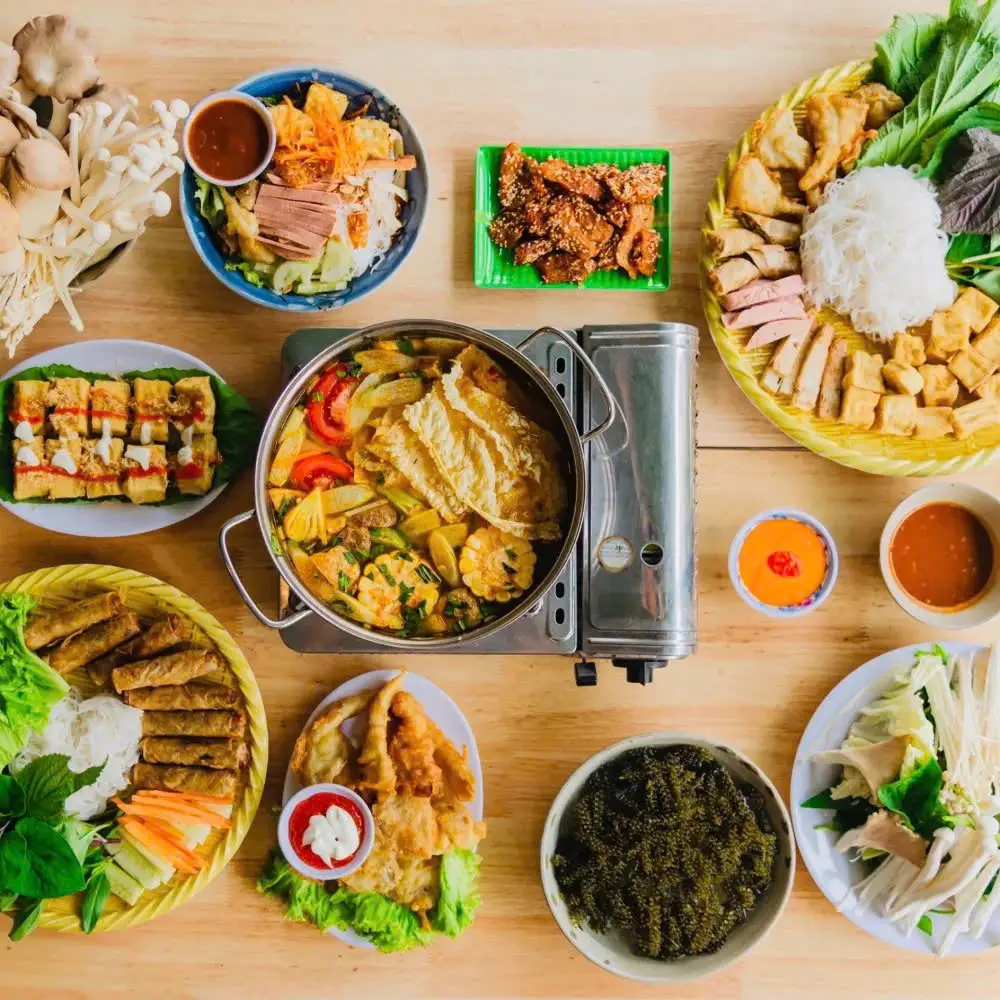 Hình ảnh Lẩu Tomyum chay - 2 người