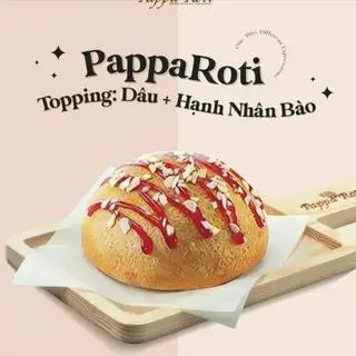Hình ảnh Papparoti topping dâu