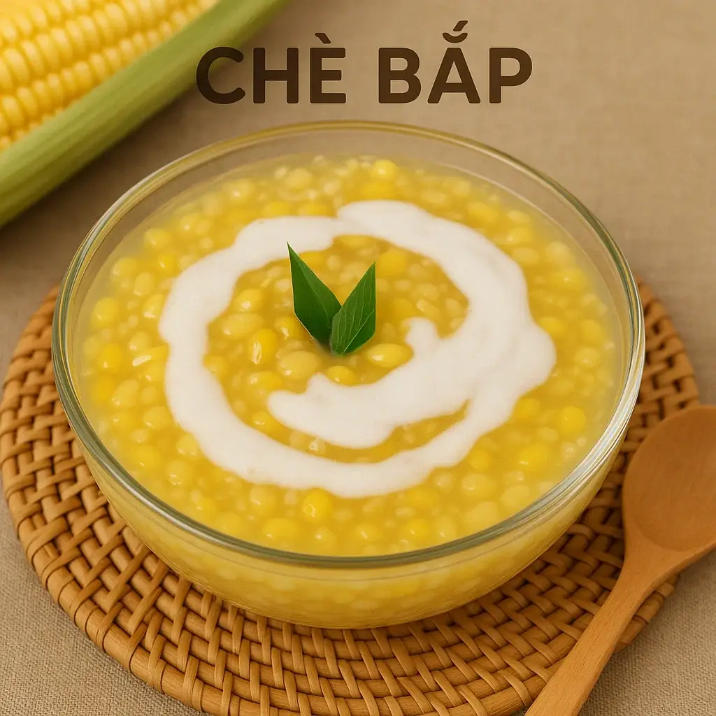 Hình ảnh Chè bắp cốt dừa