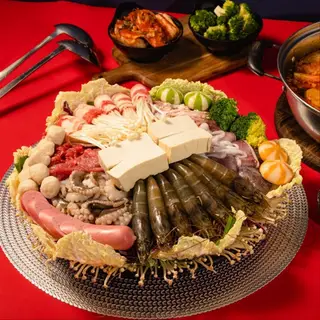 Hình ảnh Lẩu kim chi hải sản