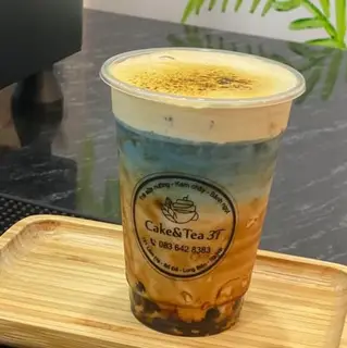Hình ảnh Sữa tươi kem trứng cháy