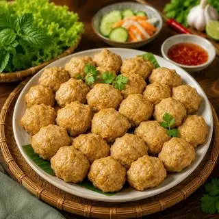 Hình ảnh Chả mọc viên chiên - 250g