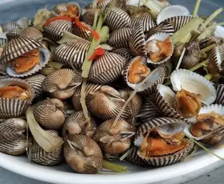 Hình ảnh Sò huyết nướng hấp