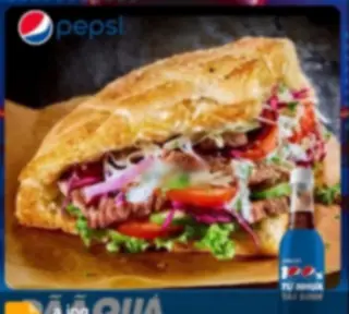 Hình ảnh Bánh mì Doner kebab đặc biệt - 1 pepsi