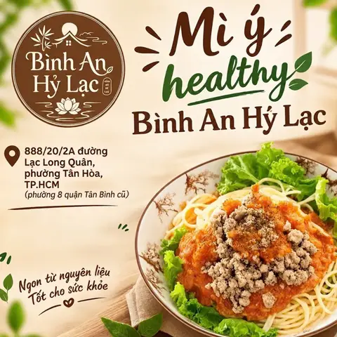 Hình ảnh Bình An Hỷ Lạc - Mì Ý Healthy - Lạc Long Quân