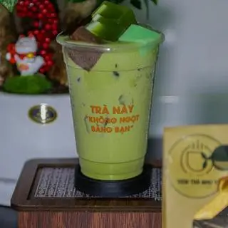 Hình ảnh Trà sữa Thái xanh (700ml)