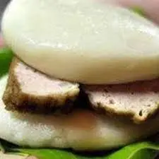 Hình ảnh Xôi Nén Kẹp chả cốm