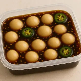 Hình ảnh Trứng cút ngâm tương - 5 trứng