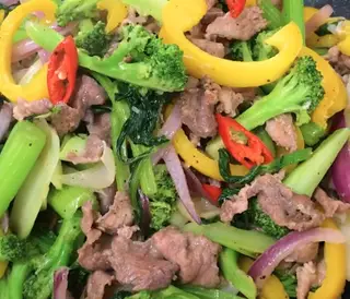 Hình ảnh Bò xào thập cẩm 