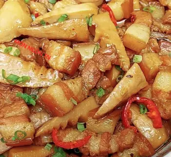 Hình ảnh Thịt kho măng