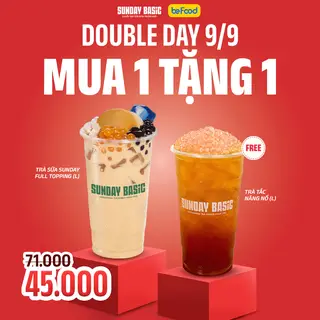 Hình ảnh MUA 1 TẶNG 1 - DOUBLE DAY 9/9