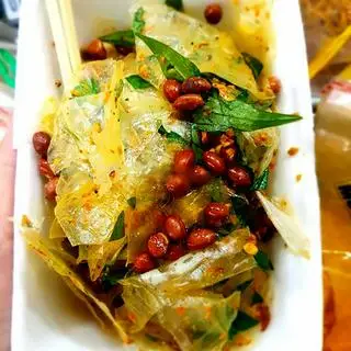 Hình ảnh Bánh tráng trộn chay