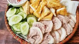 Hình ảnh Bún đậu thịt bắp