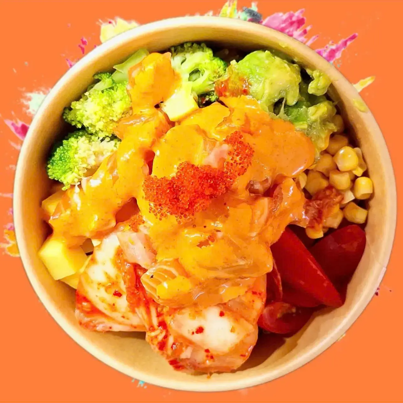 Hình ảnh Spicy mayo salmon