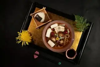 Hình ảnh Kinoko udon - ramen teishoku - mì udon lẩu nấm chay - set39