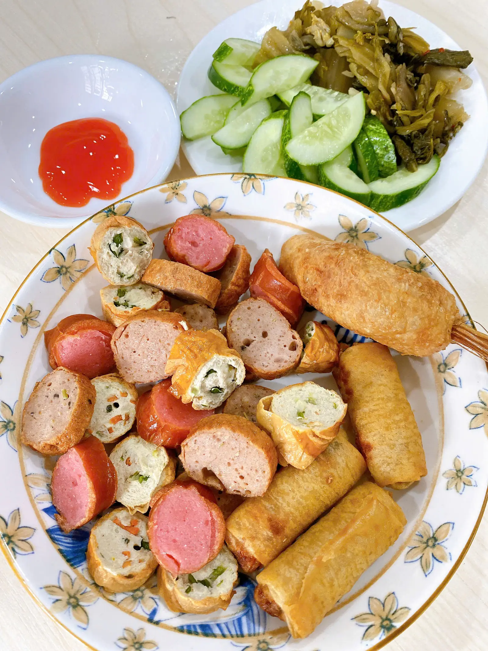 Hình ảnh Thập cẩm chay chiên giòn