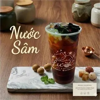 Hình ảnh Nước sâm topping ly lớn ún là no