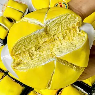 Hình ảnh Bánh sầu riêng ngàn lớp 12cm siêu sầu - vị truyền thống