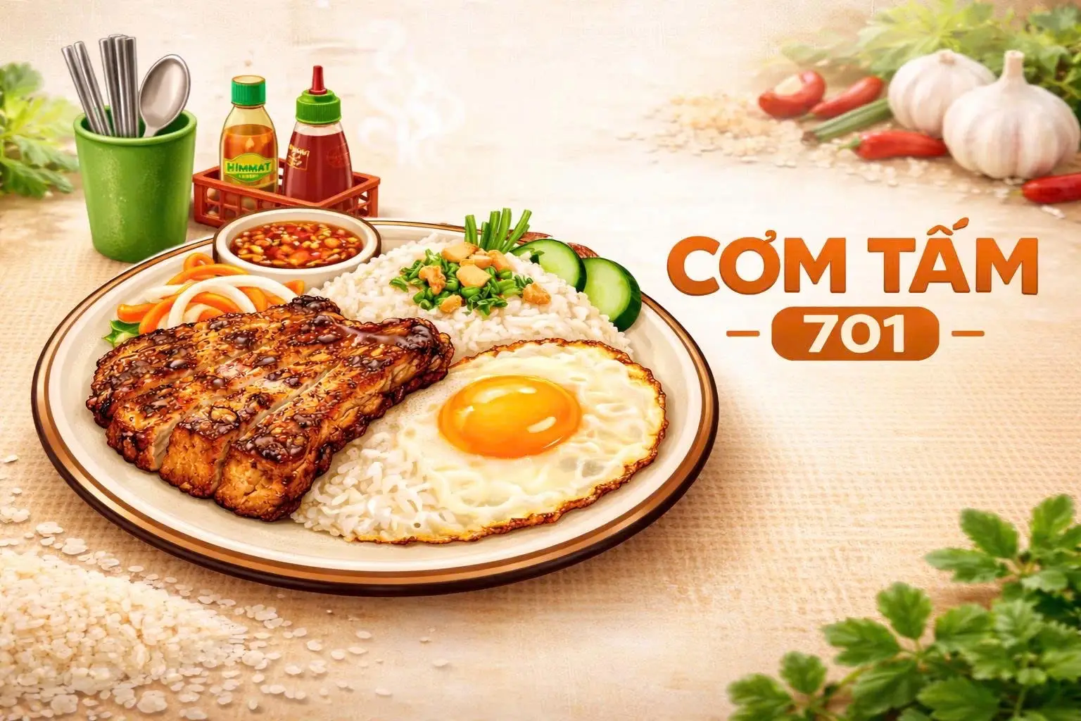 Hình ảnh Cơm Tấm 701 - Sườn Bì Chả Đậm Vị - Nguyễn Văn Tráng