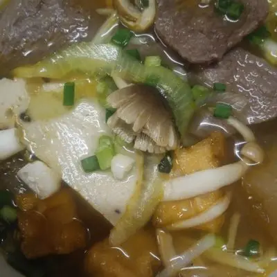 Hình ảnh Phở bò chay