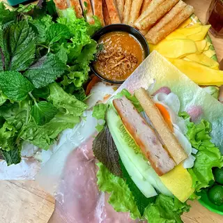 Hình ảnh Combo nem - trà tắc