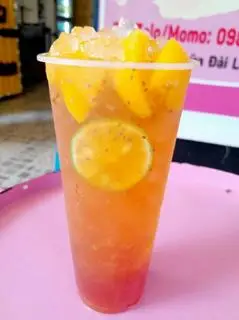 Hình ảnh Trà đào hạt chia