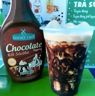 Hình ảnh Trà sữa socola full topping