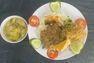 Hình ảnh Sườn bì chả