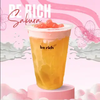 Hình ảnh Trà Olong Phủ Foam Sakura