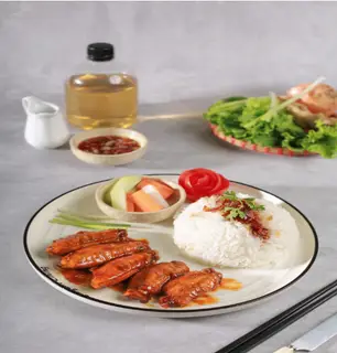 Hình ảnh đùi gà sốt me