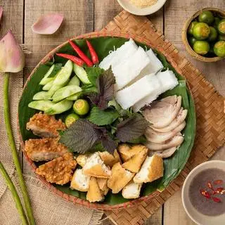 Hình ảnh Combo 1 - bún đậu đầy đủ