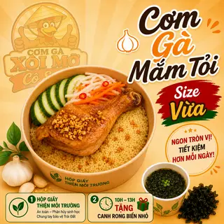 Hình ảnh Combo nước sâm cơm gà mắm tỏi - vừa