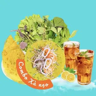 Hình ảnh Combo xà nẹo - 2 bánh xèo - 2 nước