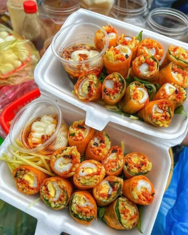 Hình ảnh Bánh tráng cuốn