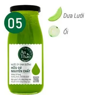 Hình ảnh [NE05] Nước Ép Dưa Lưới Hữu Cơ Nguyên Chất.