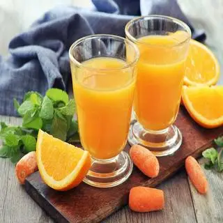 Hình ảnh Nước ép cam cà rốt