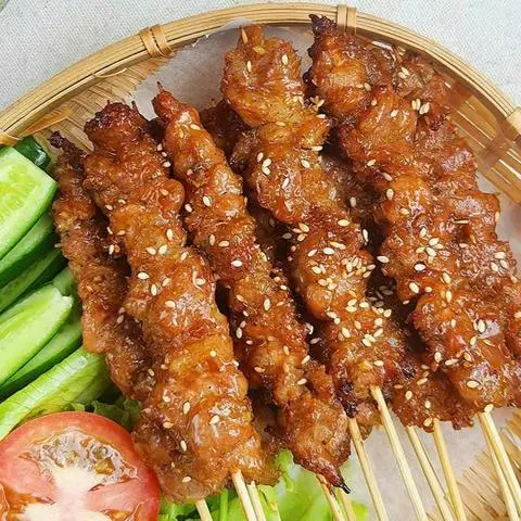 Hình ảnh Bánh Mì Nướng - Thịt Xiên Sammi - Huỳnh Tấn Phát