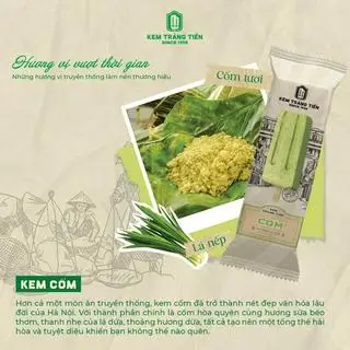 Hình ảnh Cốm - rice flake ice cream