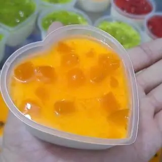 Hình ảnh Panna cotta đào