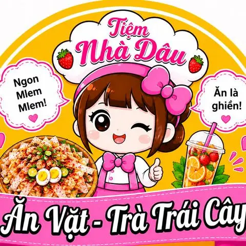 Hình ảnh Tiệm Nhà Dâu - Bánh Tráng & Trà Trái Cây - Tân Hòa 2