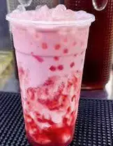 Hình ảnh Latte dâu