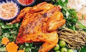 Hình ảnh Gà nướng ngũ vị - tặng cơm lam/xôi/bánh bao(chọn 1 trong 3)