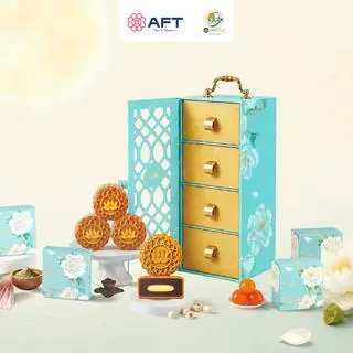 Hình ảnh Bạch Nguyệt Hoa (Hộp 4 bánh)