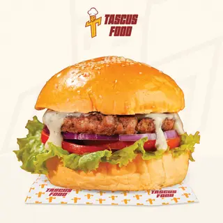Hình ảnh Burger vị sốt sapo