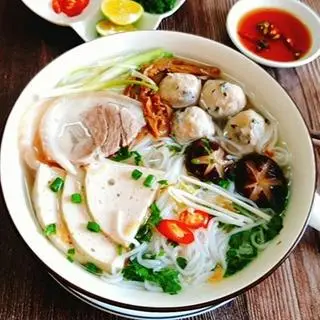 Hình ảnh Bún mọc - chả