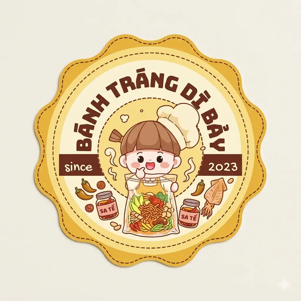 Hình ảnh Bánh Tráng Trộn & Bánh Tráng Cuốn Dì Bảy - Trần Xuân Soạn