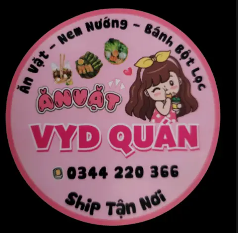 Hình ảnh VyD Quán - Ăn Vặt, Bánh Bột Lọc Huế & Nem Nướng Đà Lạt - Đường 1C