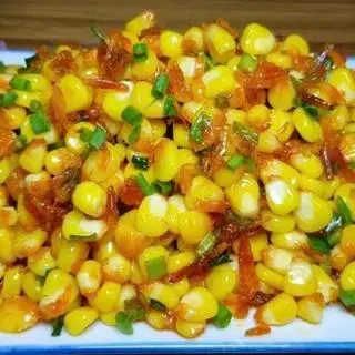 Hình ảnh Bắp xào ruốc